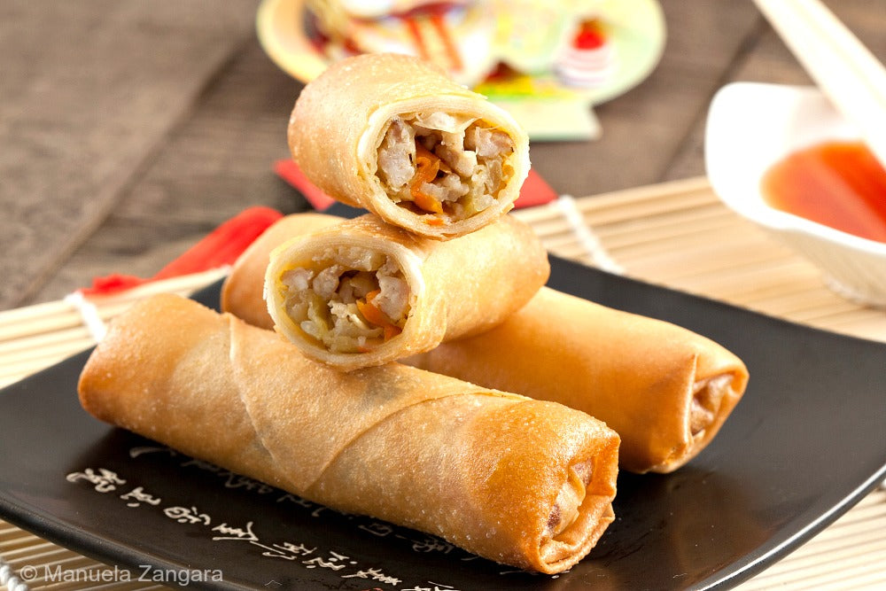 Spring Rolls (3) (Vegetarian, chicken or beef)
