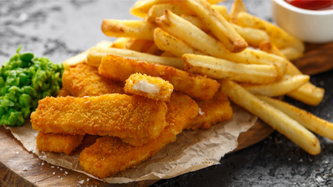 Fish Fingers + Chips