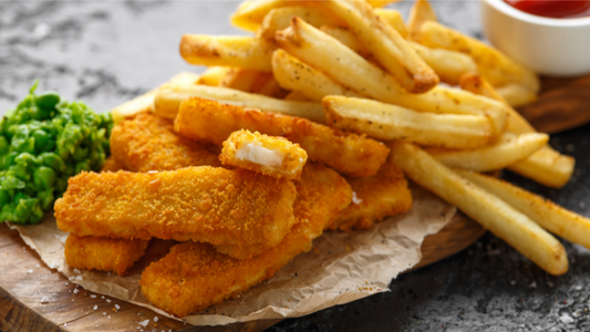 Fish Fingers + Chips