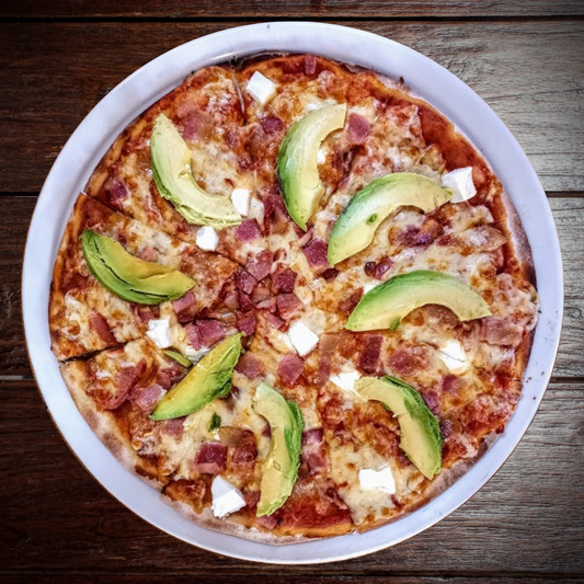 Pisa (Bacon, Feta & Avo)