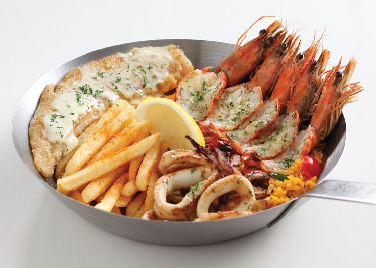 12x Prawn Platter & Chips