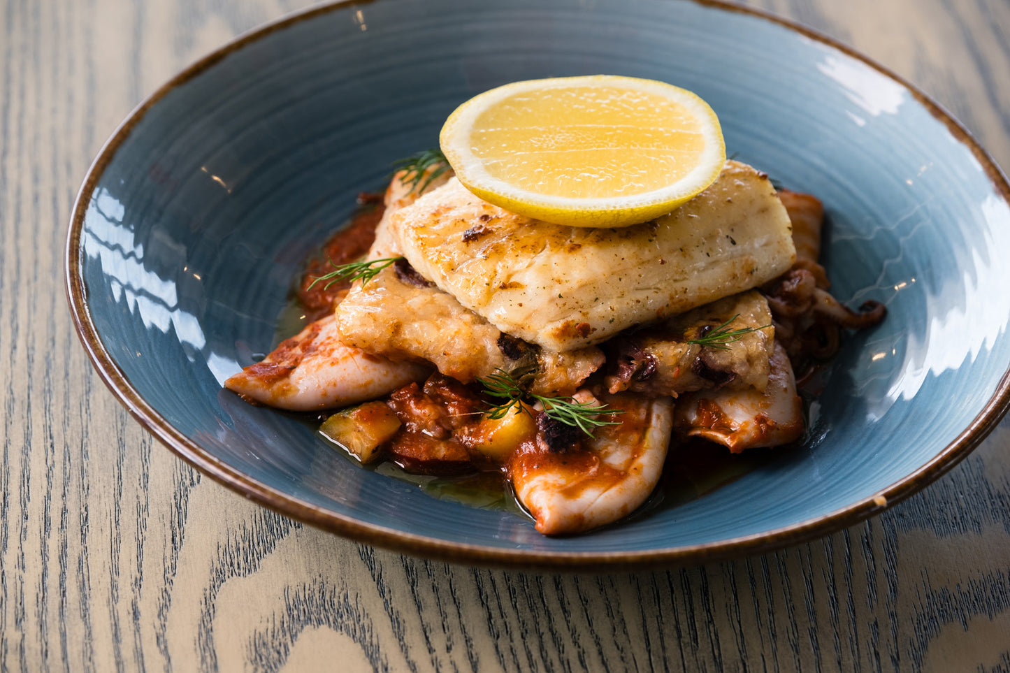 Grilled Calamari Tubes