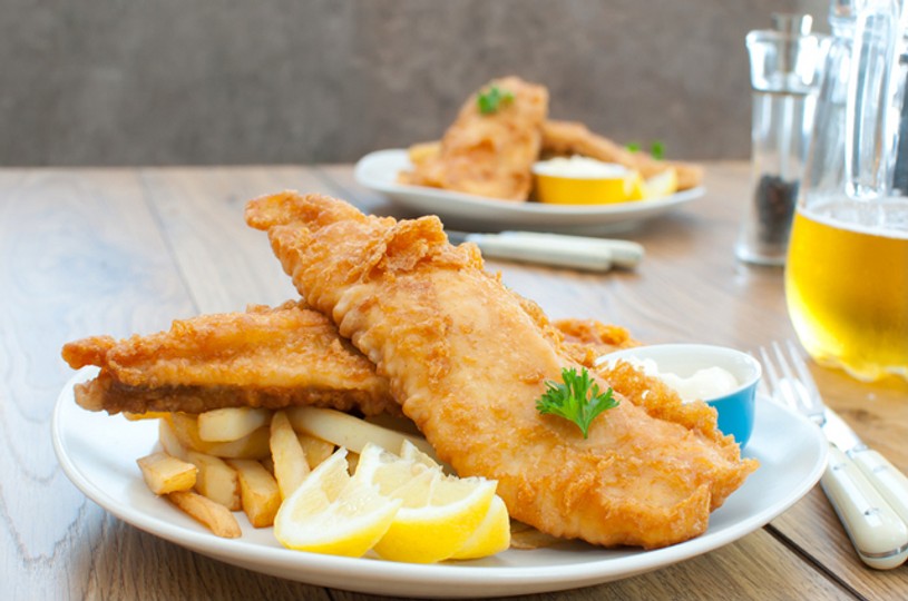 Battered Hake / Grilled Hake