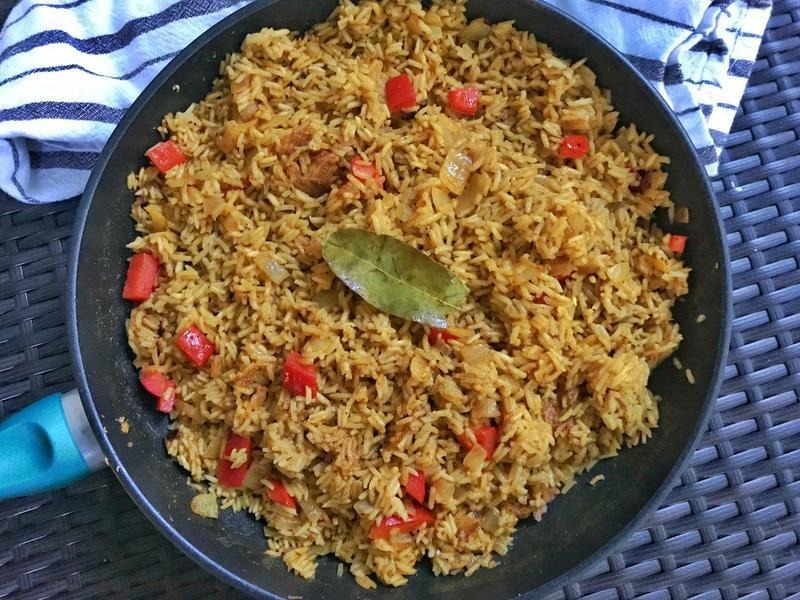 East African Vegetable Pilaf