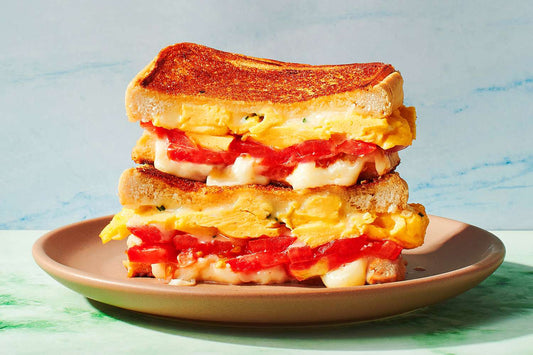 Toasted Cheese, Tomato & Egg