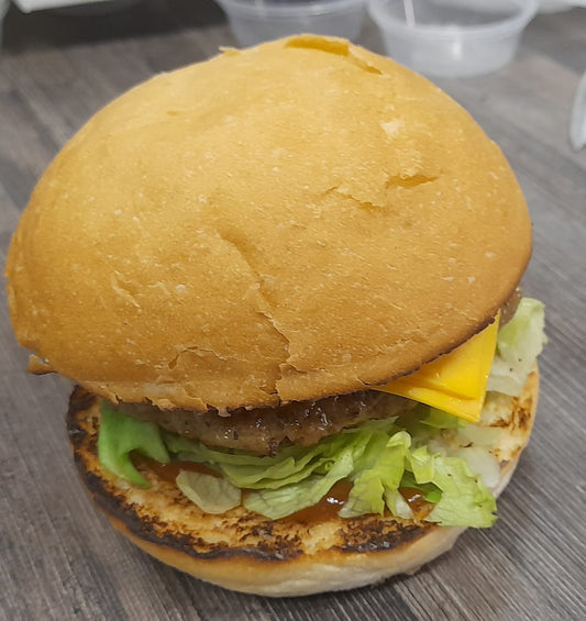 Cheese Burger & Chips