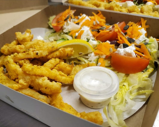 Calamari & Salad