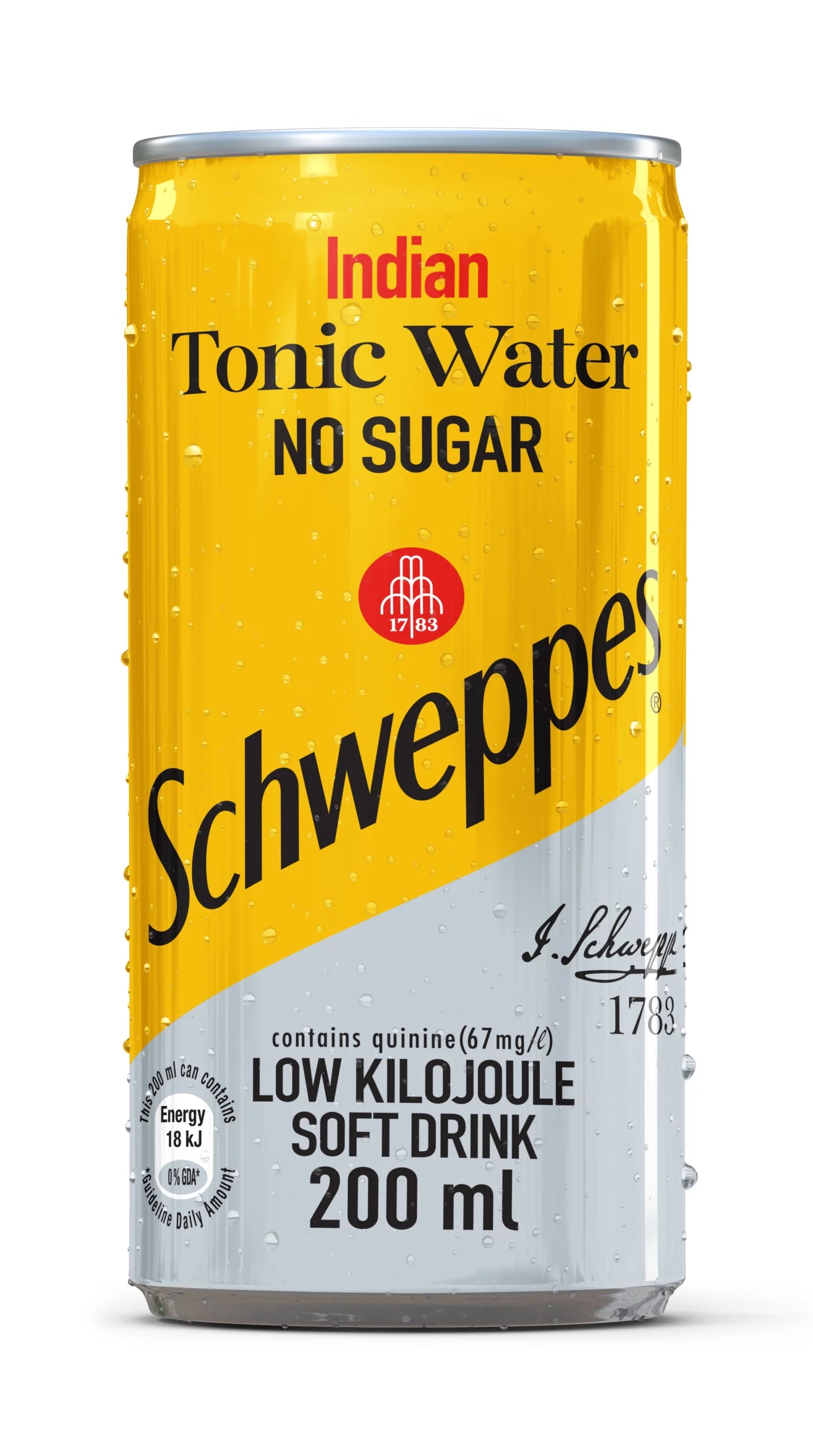 Schweppes Sugar Free Tonic Water