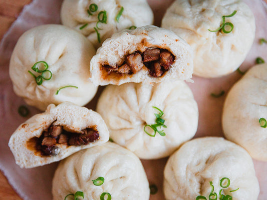 Steamed Buns (each) (BBQ pork / red bean)