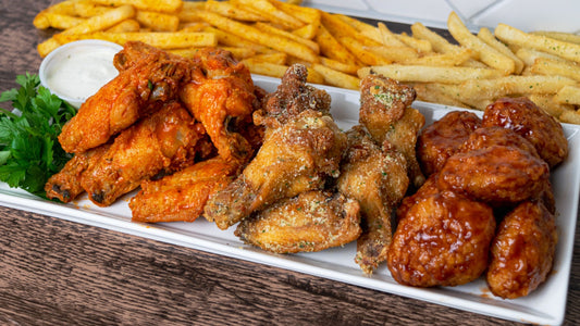 18x Spicy Wings & Chips