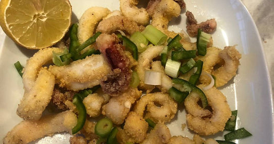 Calamari 180g + Chips